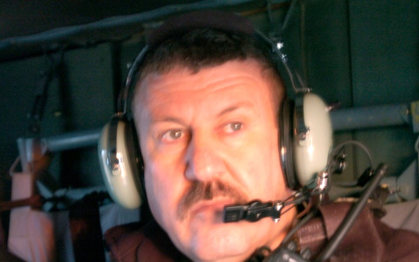 Gen. Anwar observes the movement of his troops from a command and control h