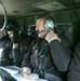 Gen. Anwar observes the movement of his troops from a command and control h