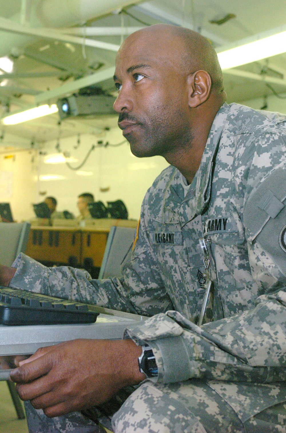 Master Sgt. Freddie Pleasant