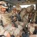 Iraqi Soldiers Board Helicopter