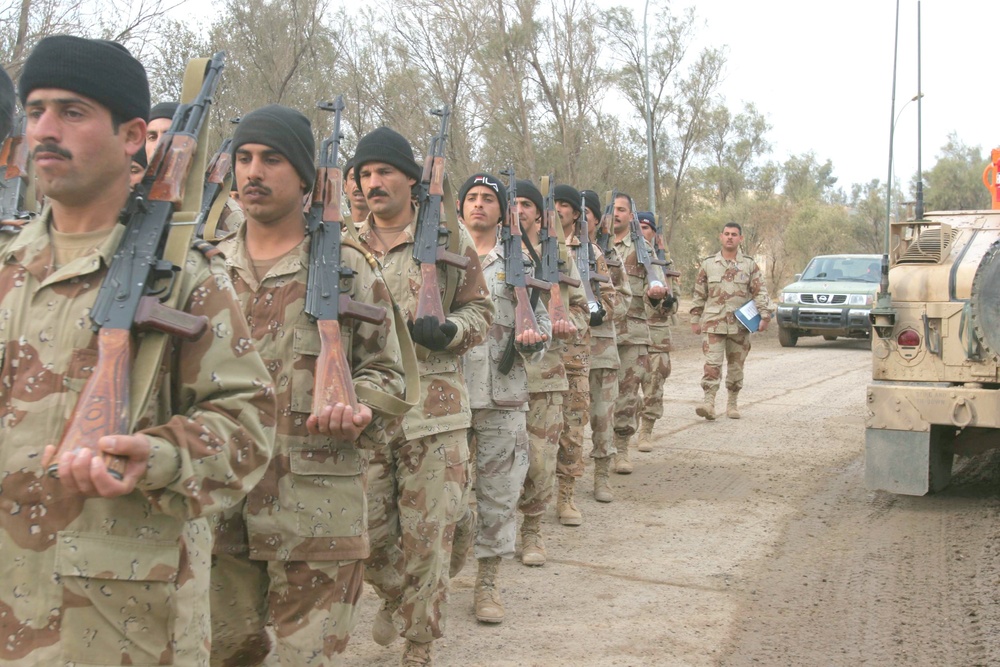 Rakkasan Cavalry trains Iraqi Army