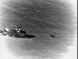 Infra-red imagery of search and rescue