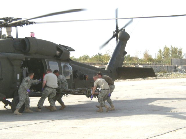 Bravo Company Medics Evacuate a Casualty