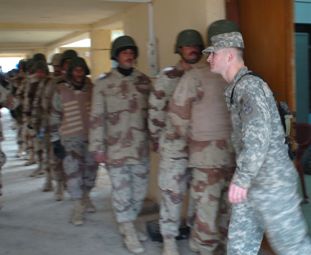 Iraqi NCO training
