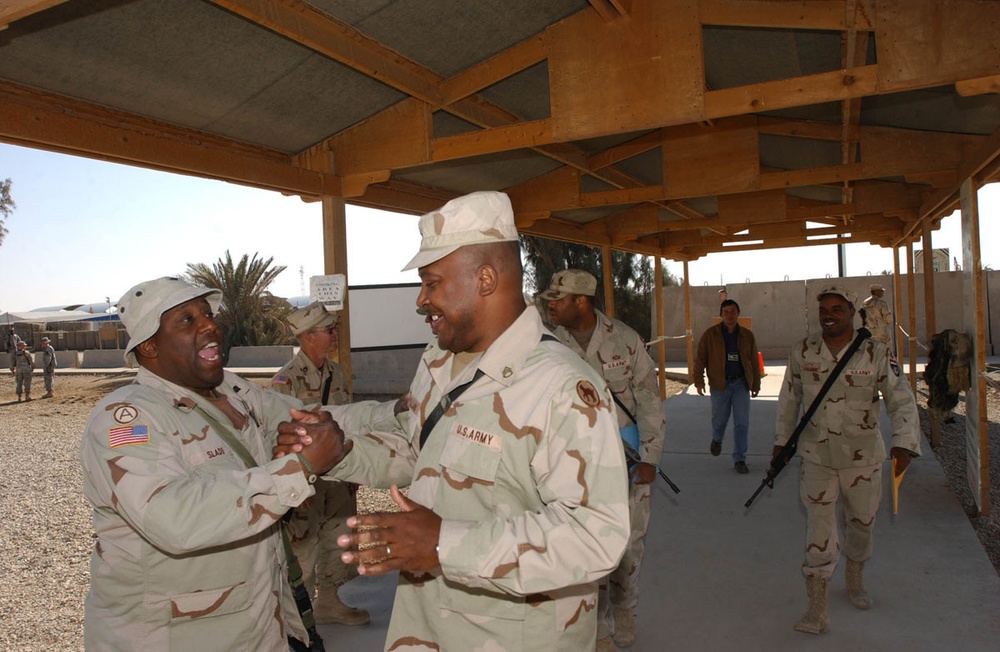 Spc. Kenneth Slade Boosts Morale