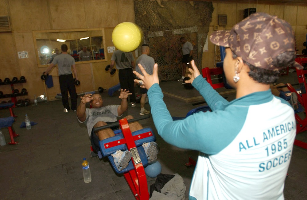 Servicemembers Slim Down in