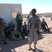 Sgt. 1st Class Mullins conducts an after-action review