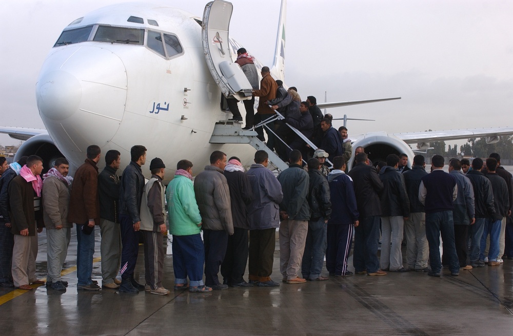 Iraqi Police recruits