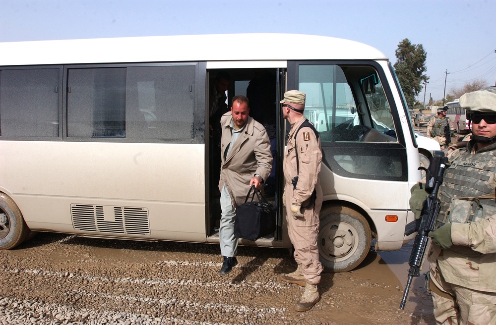 Iraqi Police recruits