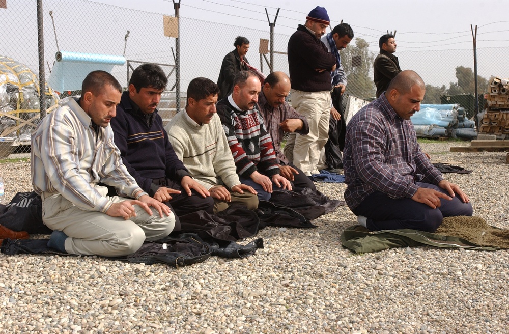 Iraqi Police recruits