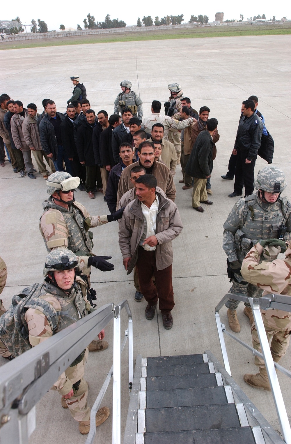 Iraqi Police recruits