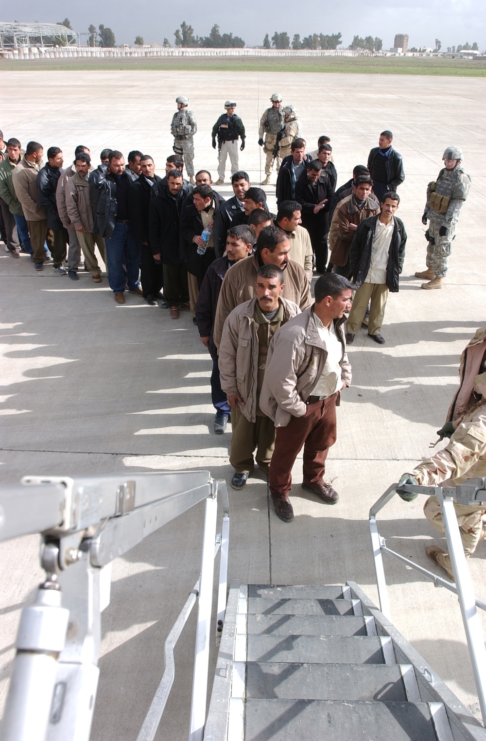 Iraqi Police recruits