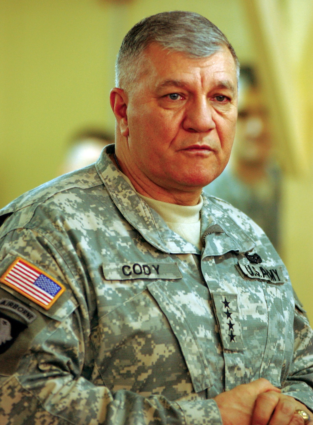 Gen. Richard A. Cody, Vice Chief of Staff, U.S. Army