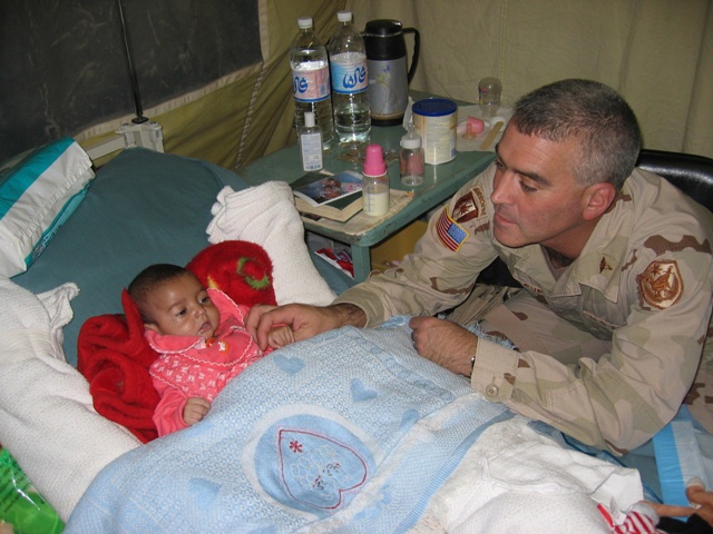 Maj. Wenstrup and Baby Tabitha