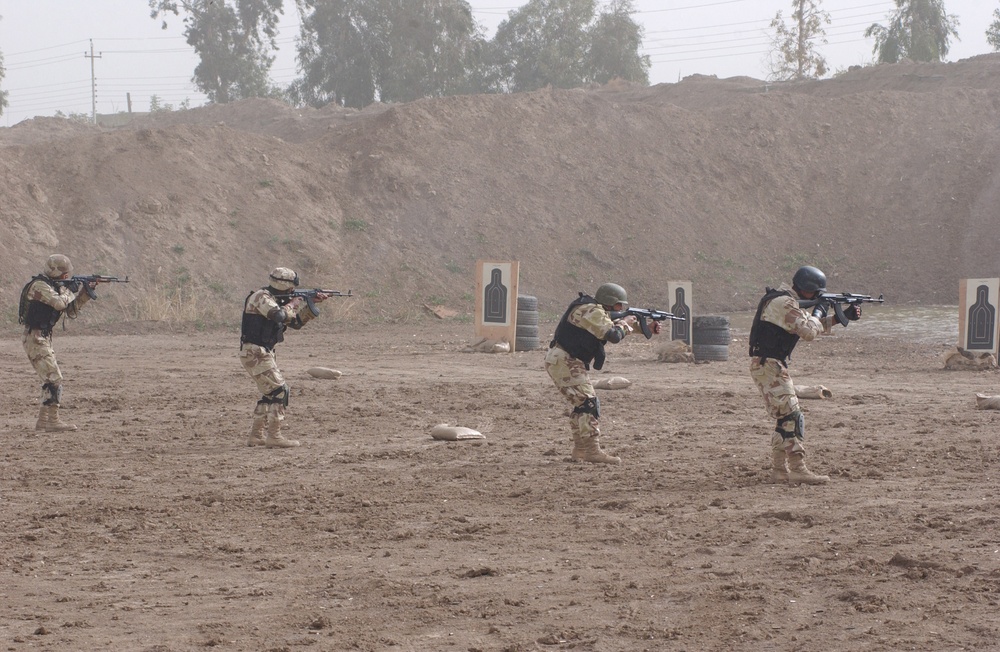 Iraqi Special Operations Force Soldiers Show Their Marksmanship Capabilitie