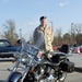 1st Sgt. Northen Stands With His Harley Davidson Fatboy