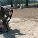 Capt. Kaufman Dives Into the Sand for a Firiing Position