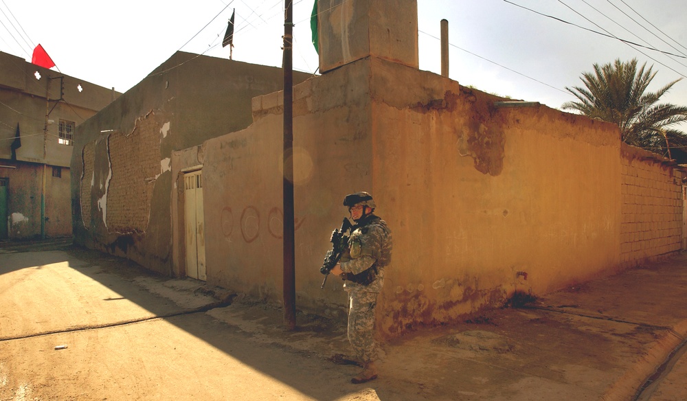 Staff Sgt. Mutcher on Presence Patrol