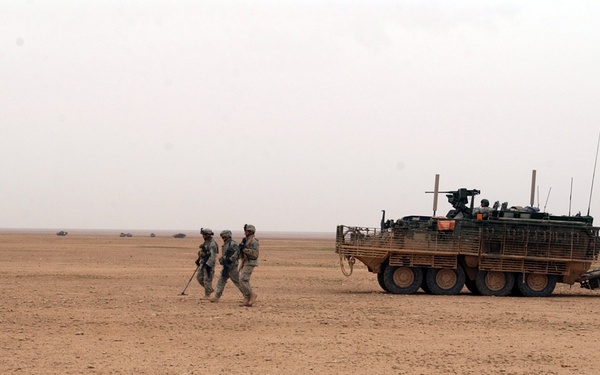 Sweeping the Anbar Desert for AIF