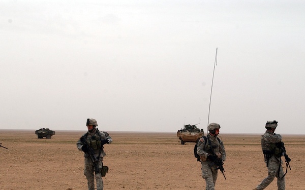 Sweeping the Anbar Desert for AIF