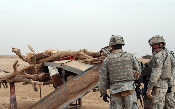 Sweeping the Anbar Desert for AIF
