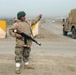An Iraqi Soldier on Guard Duty