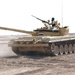 A T-72 Main Battle Tank Prepares to Fire
