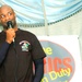 Comedian Warren B. Hall Performs for the Troops