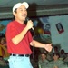 Comedian Bob Kubota Performs in Front of Troops