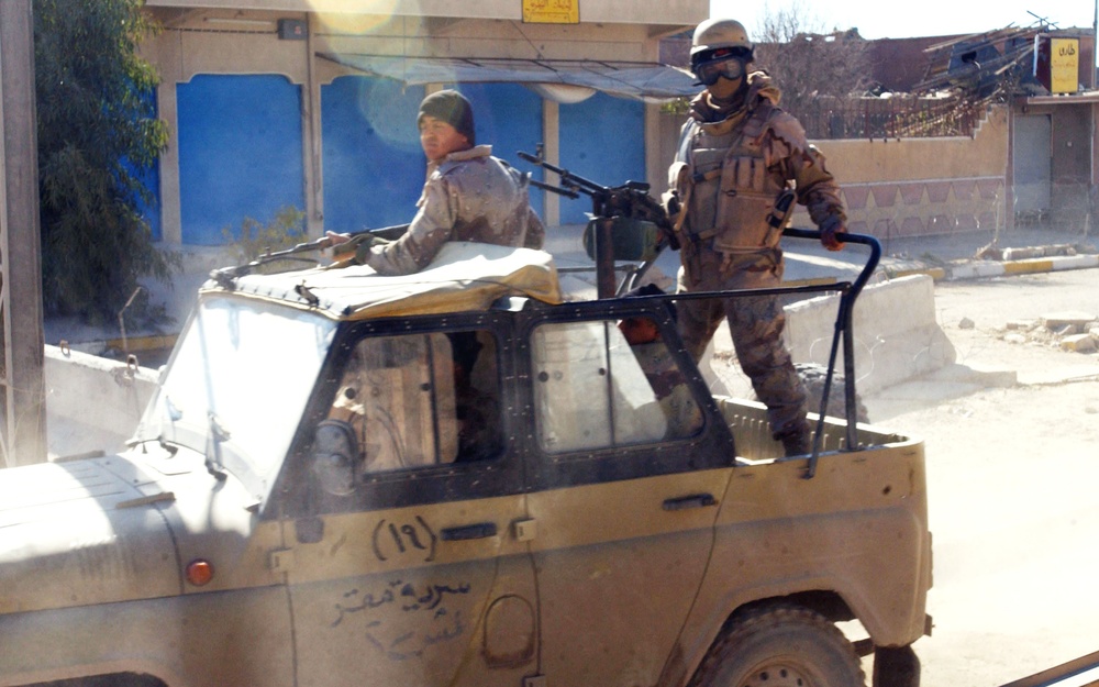 Patrolling the Streets of Tall Afar