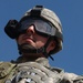 A Soldier stays alert while patrolling the streets of Tall Afar