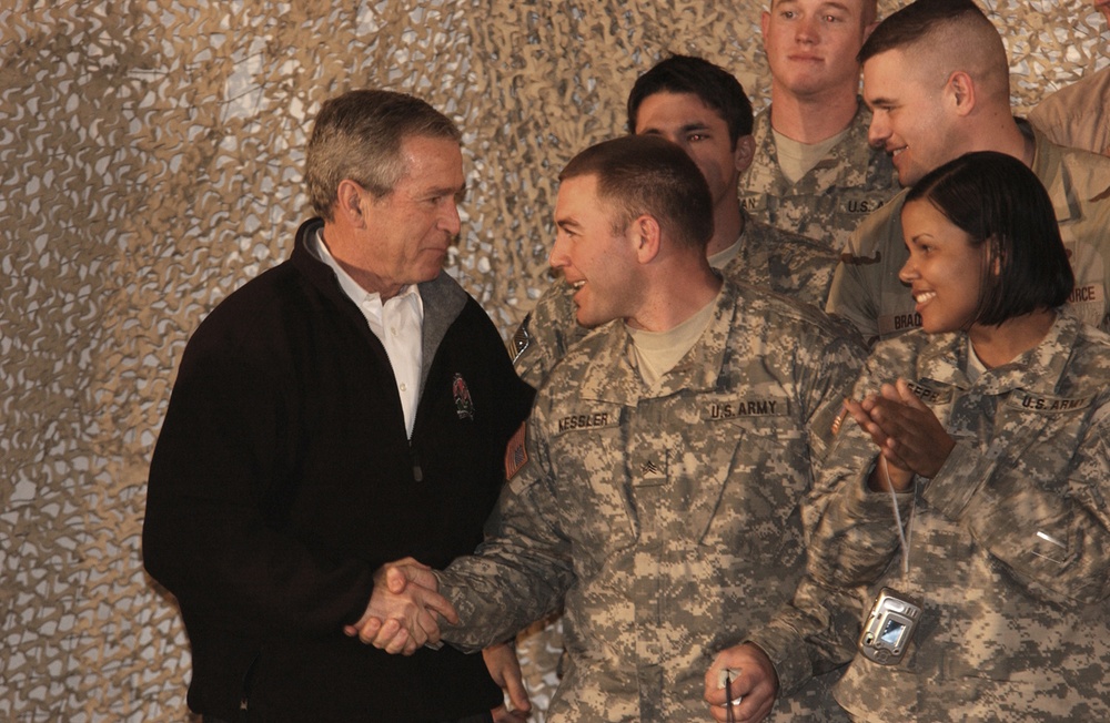 President Bush Visits Afghanistan