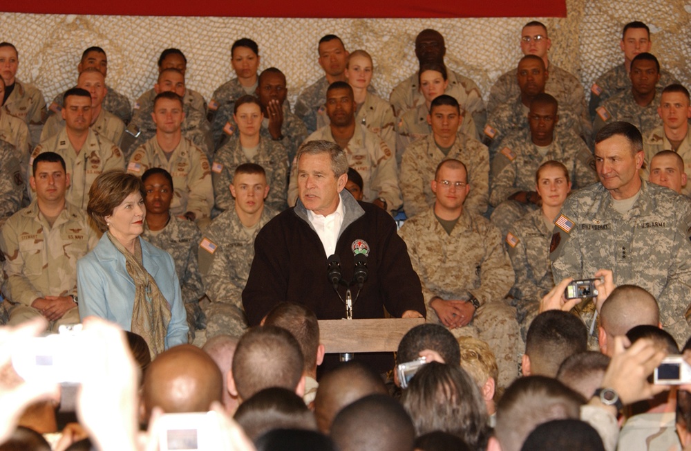 President Bush Visits Afghanistan