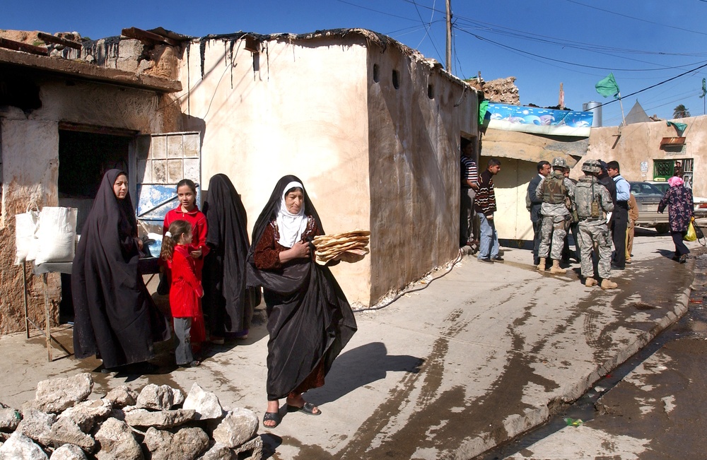 Kirkuk foot patrol