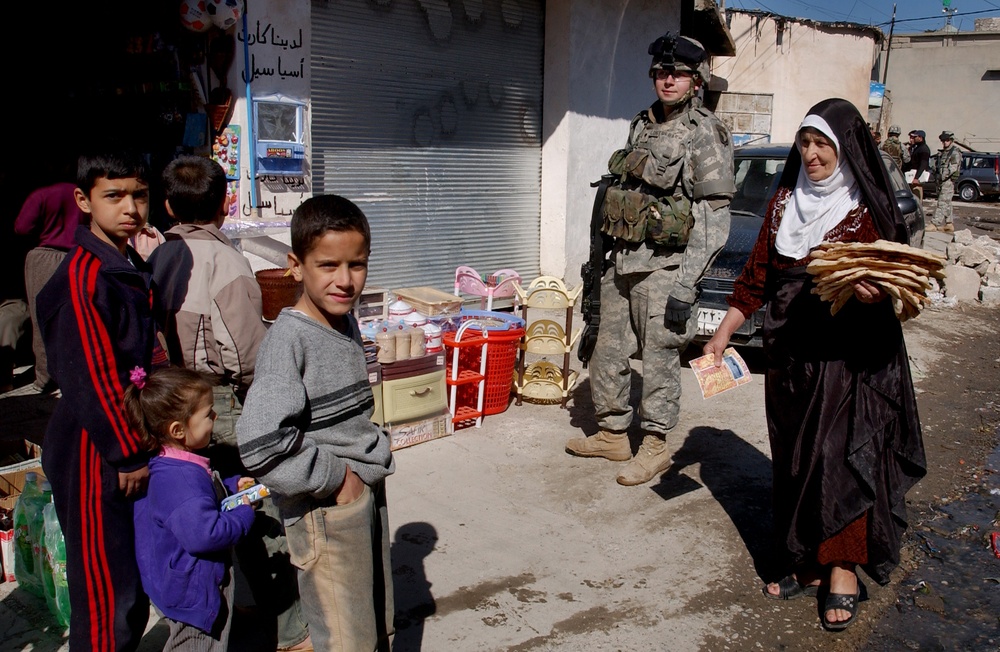 KIRKUK FOOT PATROL