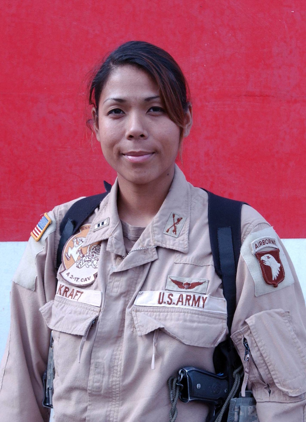 Female Pilot Exemplifies Warrior Ethos