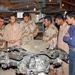 Iraqi aviation mechanics tour Combat Avn. Bde. facilities