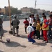 Command Sgt. Maj.  Riling Plays Soccer