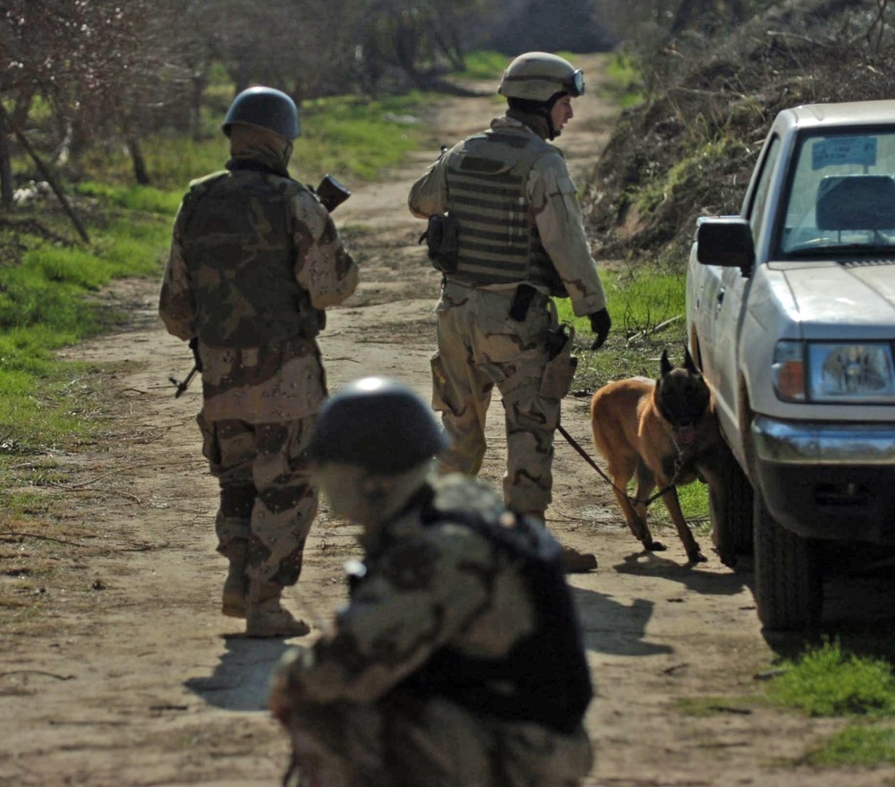 35th Security Forces Squadron Dog Handlers