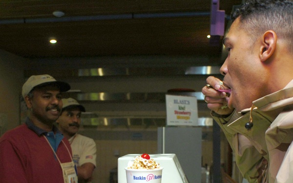 Movie time at Balad Air Base