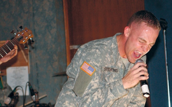 On the Road with the 4th ID Band