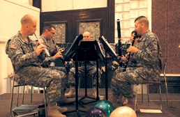 On the Road with the 4th ID Band