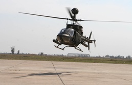 An OH-58D Kiowa Warrior