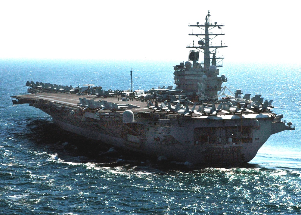 The USS Ronald Reagan (CVN 76)