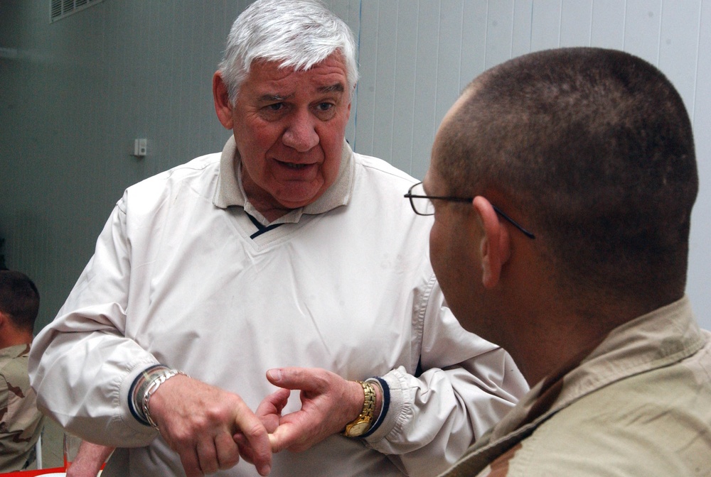 Distinguished guests, veterans visit Cobra Soldiers