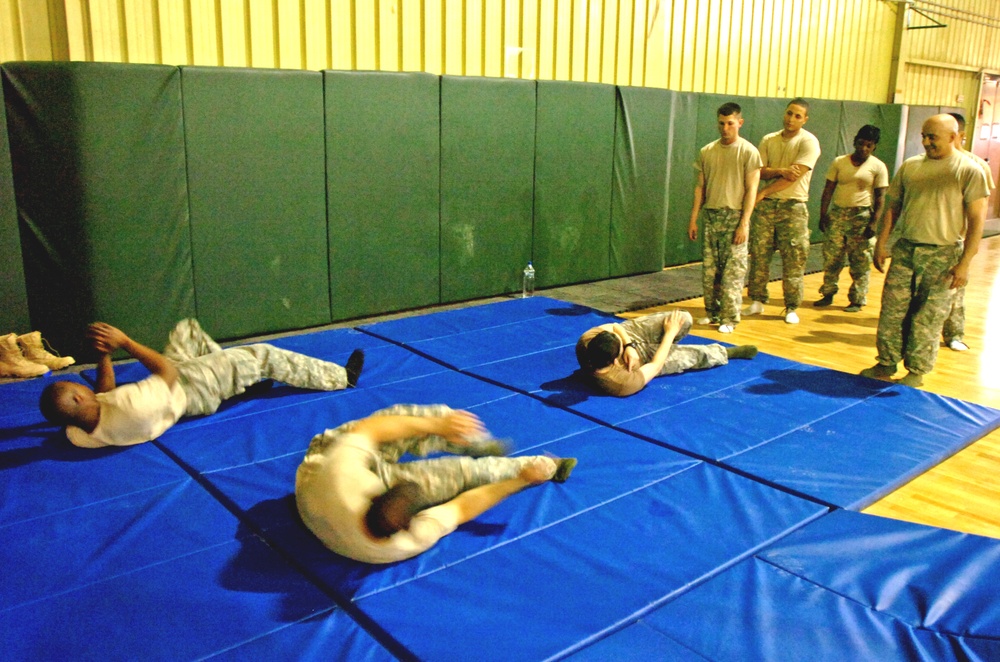 Judo class