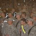 troops watch concert