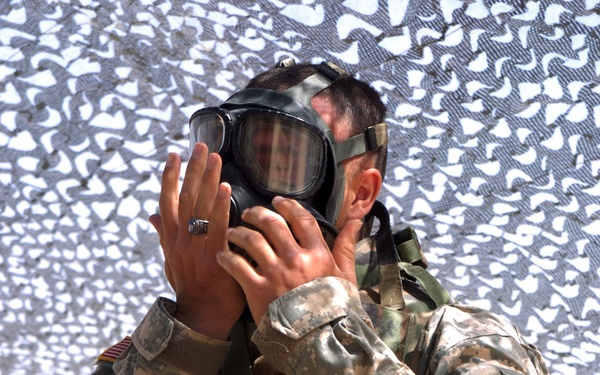 2nd BCT, 1AD Infantry Soldiers test for EIB