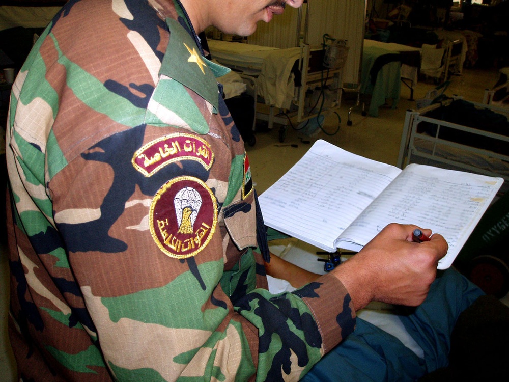 IA assists soldiers in LSA Theater Hospital