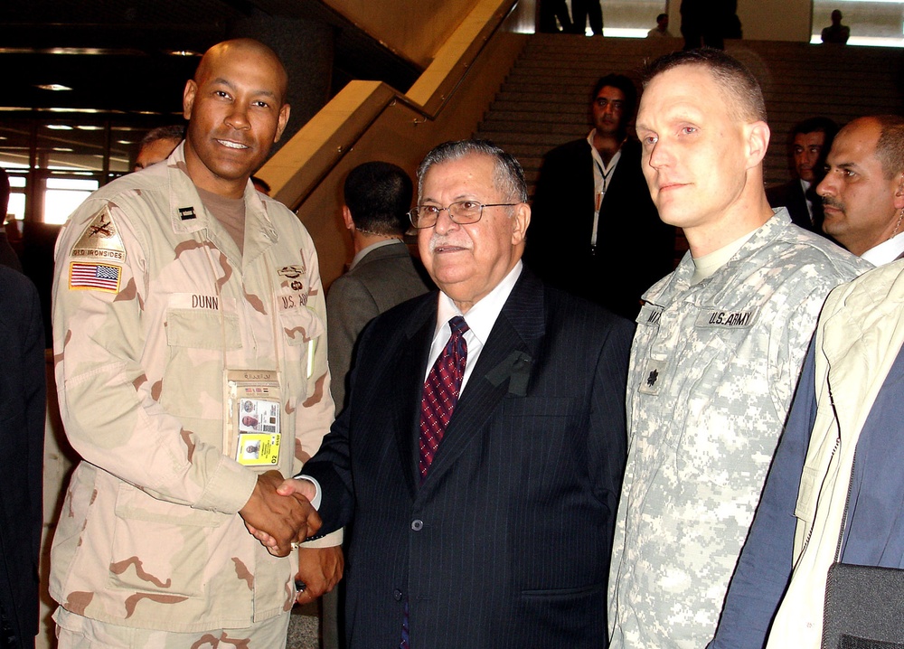 4th BCT assists ISF with security